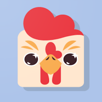 Perfect chicken jump