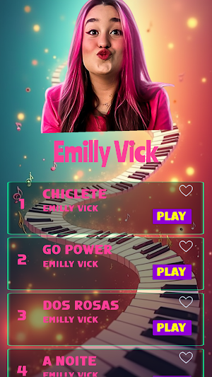 Piano Music Emilly Vick Game Screenshot 0