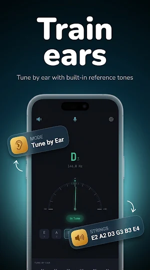Guitar Tuner: Chromatic Pitch Screenshot 3