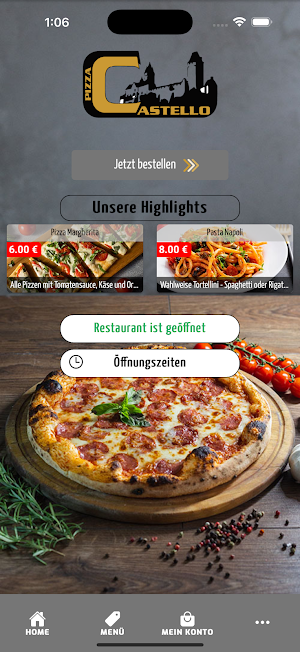 Pizza Castello Altena Screenshot 0