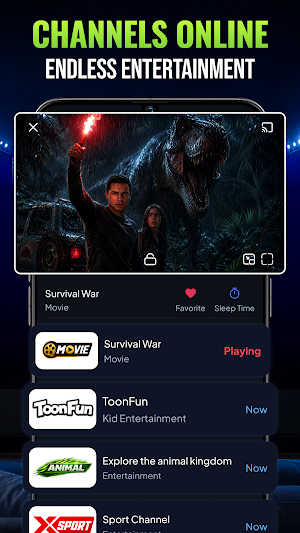 Live TV - IPTV Fast Player Screenshot 3
