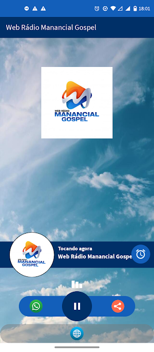 Web Rádio Manancial  Gospel Screenshot 3