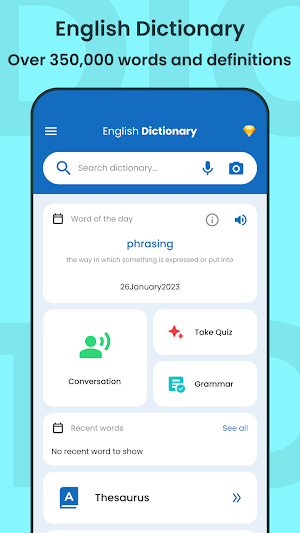English Dictionary: Vocabulary Screenshot 0