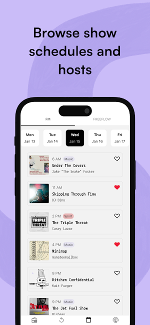 WSUM 91.7FM Student Radio Screenshot 3