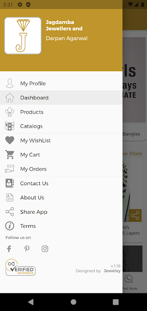 Jagdamba Pearls - Jewelry Shopping App Screenshot 3