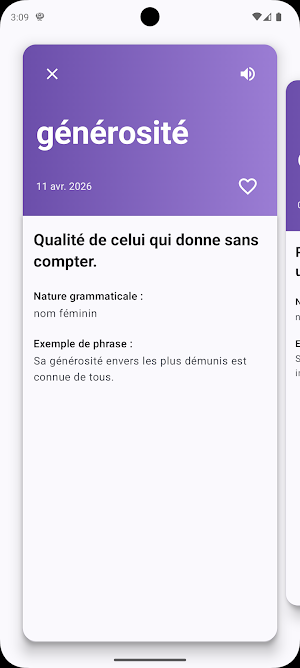 Mot Du Jour Screenshot 1