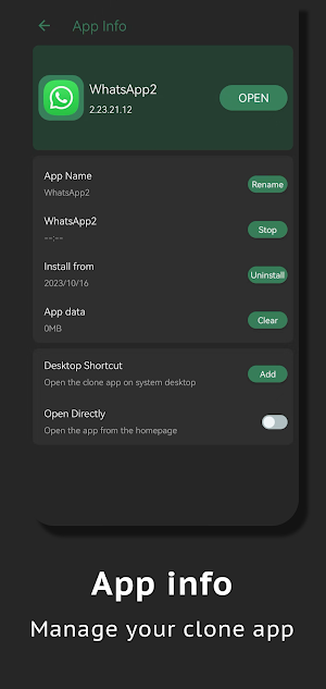 TwoSpace Screenshot 1