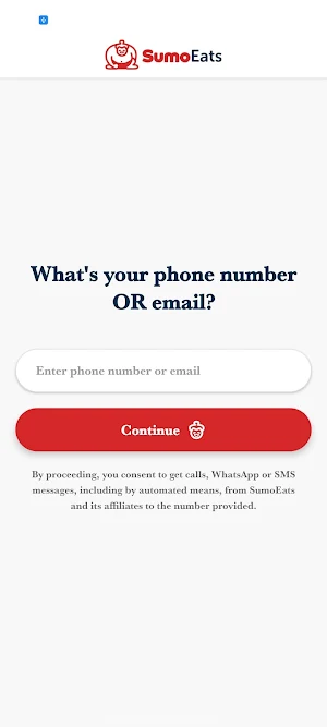 SumoEats Screenshot 1