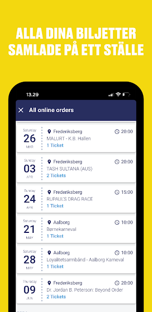 Eventim Sverige Screenshot 1