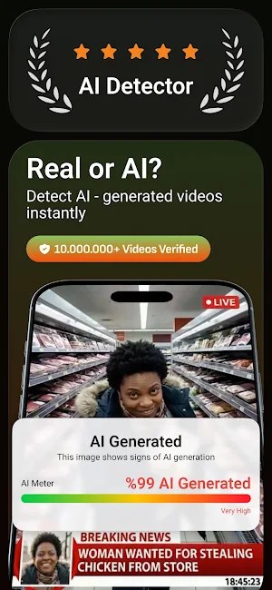 Neo: AI Video & Image Detector Screenshot 0