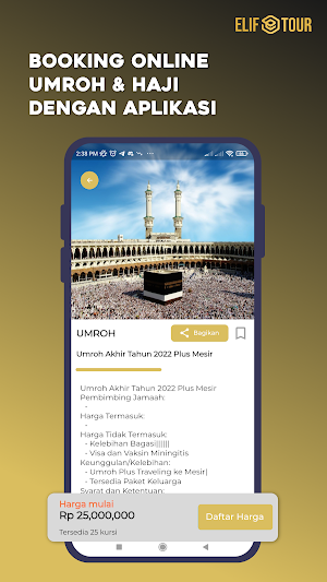 Elif Tour Travel Screenshot 1