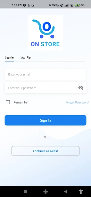 On Store Customer Screenshot 0