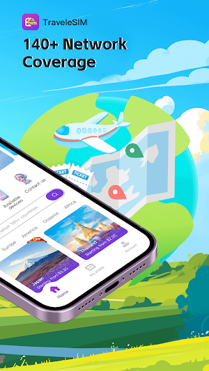 TraveleSIM Screenshot 1