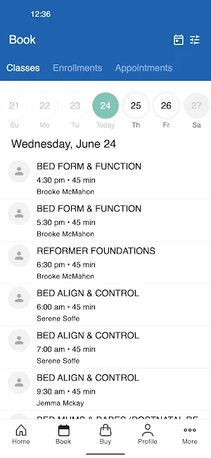 Bed Pilates Screenshot 1