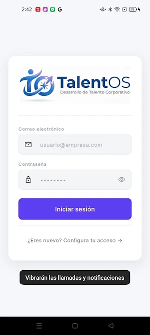 TalentOS Screenshot 0