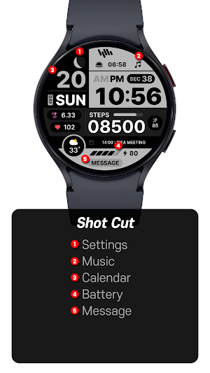 SamWatch Digital XV Screenshot 2