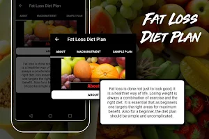 Fat Loss Diet Plan Screenshot 0