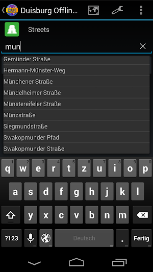 Duisburg Offline City Map Screenshot 3