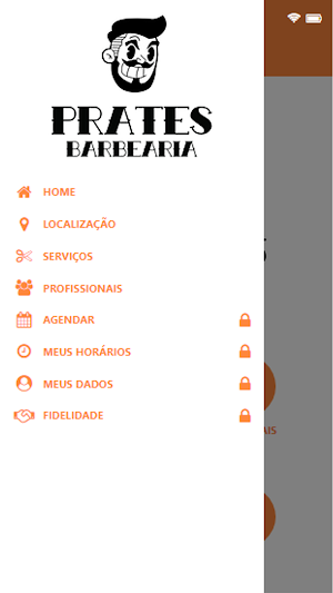 Prates barbearia Screenshot 1