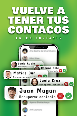 Recuperar Contactos Borrados Screenshot 2