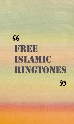 Free Islamic Ringtones App 2020 Screenshot 0
