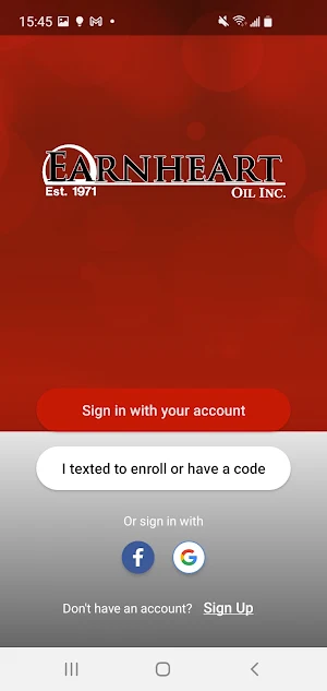 Earnheart Loyalty Screenshot 0