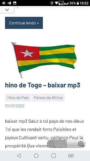 hinos de países mp3 Screenshot 0
