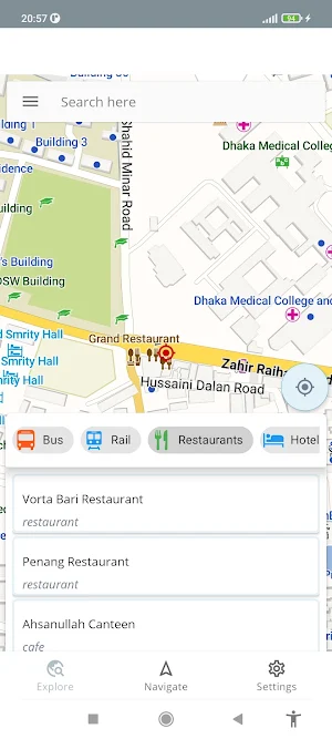 Dhaka Bangladesh Offline Map Screenshot 0