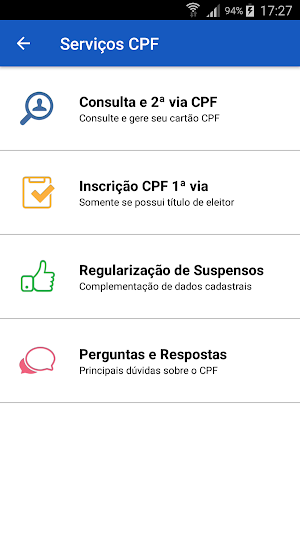 Pessoa Física Screenshot 1