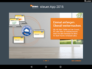 WISO steuer:App 2015 Screenshot 0