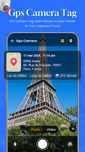 Live Earth Map : GPS Camera Screenshot 3