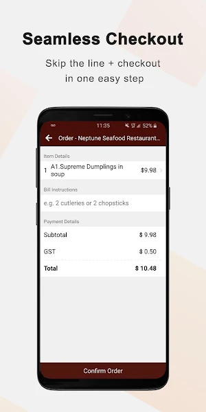 Neptune Seafood Screenshot 2