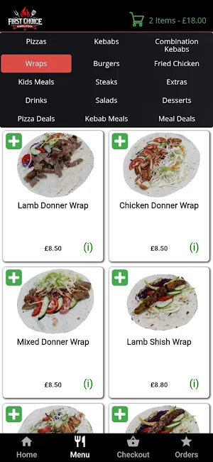 First Choice Kebab House Screenshot 1