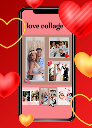 Valentine day photo frame 2023 Screenshot 0