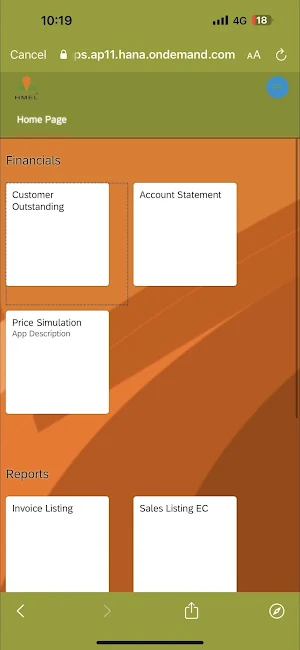 HMEL Channel Partner 2.0 Screenshot 1