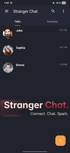 Stranger Chat - Anonymous fun Screenshot 0