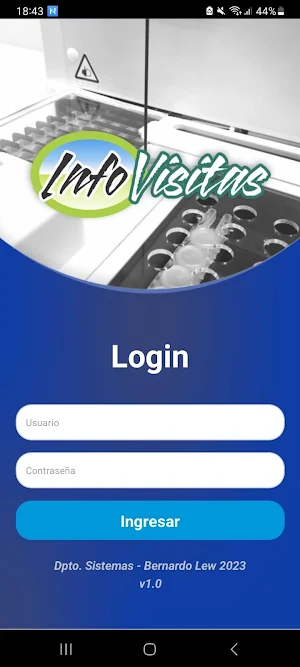 InfoVisitas Screenshot 1
