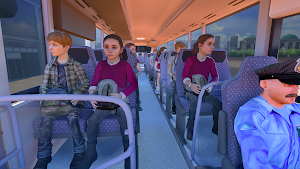 School Bus Game: Driving Sim Screenshot 2