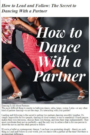How to Dance with a Partner Screenshot 1