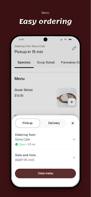 Siena Cafe Screenshot 2