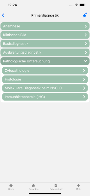 Lungenkarzinome onkowissen Screenshot 1