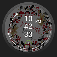 Esfera Reloj Feliz Navidad