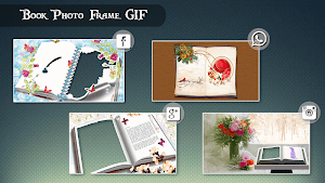 Dual Photo Book Photo Frame Collage Editor Screenshot 1