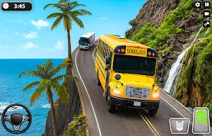 US School Bus Driver Bus Game Screenshot 1