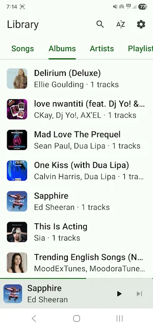 Music Player Offline :Mp3 Play Screenshot 1