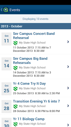 QSchools Screenshot 3