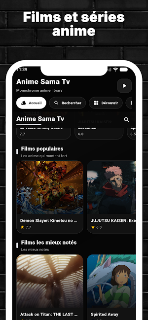Anime Sama TV Screenshot 1