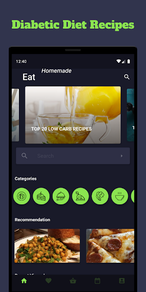 Diabetic Recipes: Best Diabetes Recipes App Free Screenshot 0