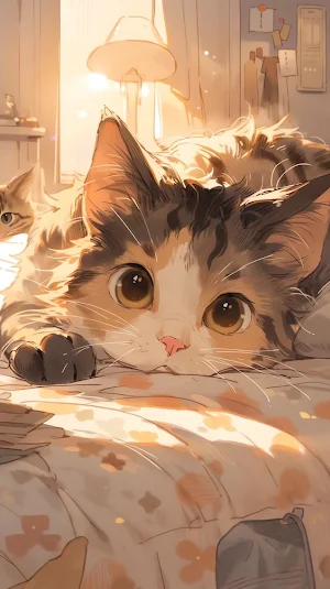 Cute Cat Wallpapers HD Screenshot 1