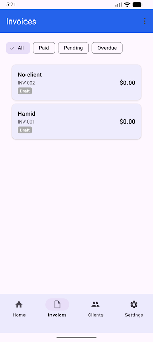 InvoiceGo Fast & Professional Screenshot 0